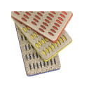 Набор алмазных ручных брусков DLT №2, серия Mini, #60, #100, #180, (размер 77*26мм) (4280) 