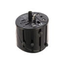 Тревел-адаптер 100-250В 2,5A (5 в 1) c USB-зарядкой 1000мА черный TDM SQ1806-0144 (SQ1806-0144) 