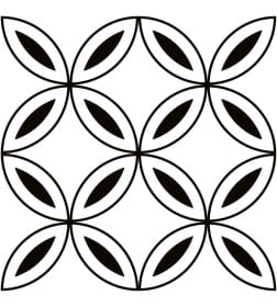 Глаз. керамогранит Stream геометрия белый298x298x8 17922