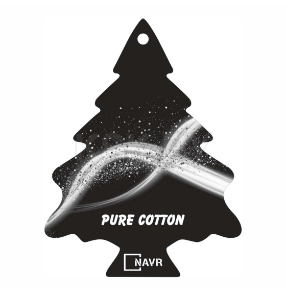 Ароматизатор воздуха картонный PURE COTTON (NG-K-009) 