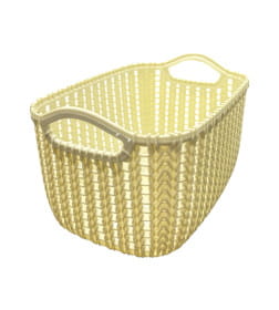 Корзинка универсальная HE24344 20х13,5х7см, цвет МИКС