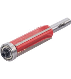 Фреза кромочная прямая по дереву 16x50 мм с нижним подшипником VIRA, хвостовик 8 мм.