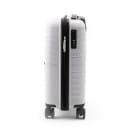 Чемодан на колёсах Pride PP9702 белый,S (малый) 55х35х24(+5) см, 44л Полипропилен, 4 колеса (Pride PP9702 White S) 