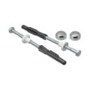 Крепление для унитаза к полу и писсуара (хром), MP  (ИС.130180) 