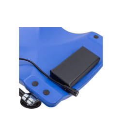 Лежак пластиковый подкатной на 6-ти колесах Forsage TRH6802-2