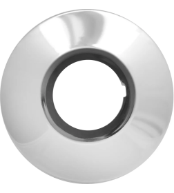 Чашка декоративная (отражатель) 3/4" конус средний (нержавеющая сталь, хром), MP-У 