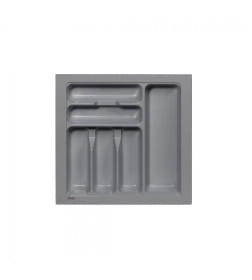 Лоток для столовых приборов 500 BASIC 435х430мм,серый