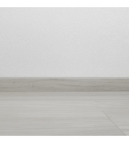 Плинтус напольный крашеный из ПВХ ULTRA LINE - 704 Кантри серый 2,2м 