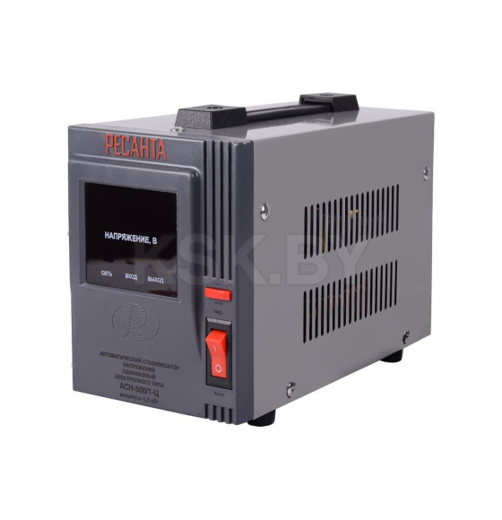 Стабилизатор напряжения 0,50кВт 140-260В РЕСАНТА АСН-500/1-Ц (63/6/1) 