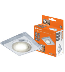 Светильник встраиваемый СВ 03-01 MR16 50Вт G5.3 зеркальный/хром TDM SQ0359-0043