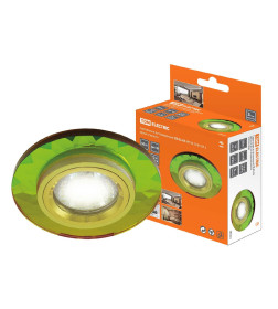 Светильник встраиваемый СВ 03-03 MR16 50Вт G5.3 мульти/золото TDM SQ0359-0048