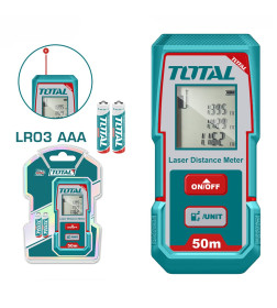 Дальномер лазерный TOTAL TMT55016