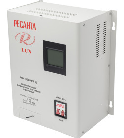 Стабилизатор напряжения 8,0 кВт 140-260В РЕСАНТА АСН 8000 Н/1-Ц Lux