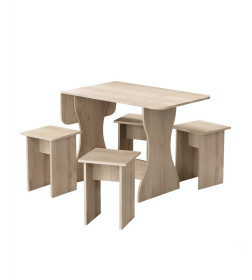Обеденная группа для кухни "Остин" СН-130 ДСПдуб экспресив песочный