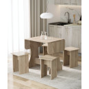 Обеденная группа для кухни "Остин" СН-130 ДСПдуб экспресив песочный