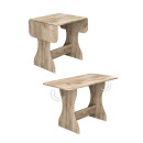 Стол обеденный "Лея" СН-130.05 (ДСП)дуб крафт серый