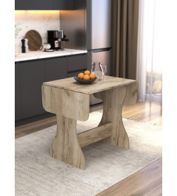 Стол обеденный "Лея" СН-130.05 (ДСП)дуб крафт серый