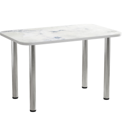 Стол обеденный СН-105.01 (1170х600)Оникс голубой