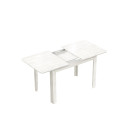 Стол обеденный СН-130.01дуб крафт белый