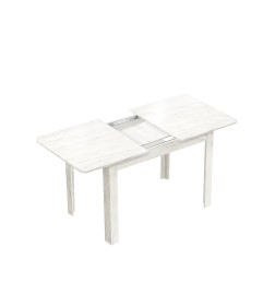 Стол обеденный СН-130.02 "Алиса"дуб крафт белый