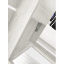 Стол обеденный СН-130.02 "Алиса"дуб крафт белый