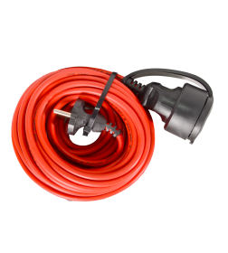 Удлинитель-шнур 1 гнездо без з/к 10м ПВС 2х1,0 IP44 Ресанта 