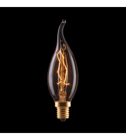 Лампа накаливания Эдисона "Свеча на ветру" CW35 40W E14 ES