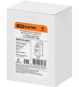 Выключатель концевой ВК-300-БР-11-67У2-21 с самовозвратом 16А 660В IP67 TDM SQ0732-0037