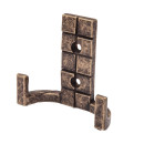 Крючок мебельный TETRIS старое золото (56843) 