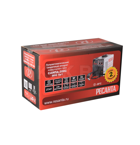 Полуавтомат сварочный Ресанта САИПА-200C (MIG/MAG) 65/56 (65/56) 