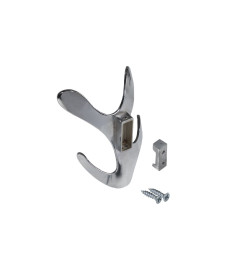 Крючок мебельный KORAL, хром AKS