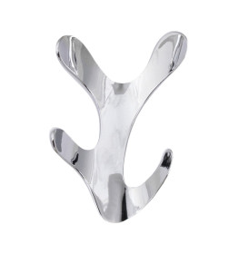 Крючок мебельный KORAL, хром AKS