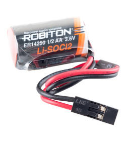 Элемент питания ER14250-DP ER14250 1/2AA с коннектором ROBITON БЛ18716