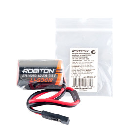 Элемент питания ER14250-DP ER14250 1/2AA с коннектором ROBITON БЛ18716