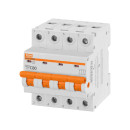 Выключатель автоматический ВА47-100М 4Р 80А 10кА х-ка C TDM SQ0207-0109 (SQ0207-0109) 