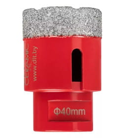 Коронка алмазная по керамограниту 40мм DLT CERAMIC PRO 0497