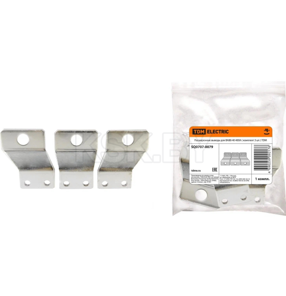 Расширенные выводы для ВА88-40 400А (комплект 3 шт.) TDM SQ0707-0079 (SQ0707-0079) 