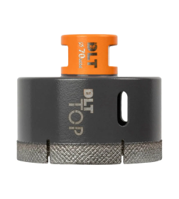 Коронка алмазная для керамогранита и камня 70мм DLT TOP 2107