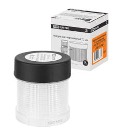 Модуль светосигнальный 70 мм прозрачный (LED 230В AC) IP54 TDM SQ0737-0005
