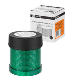 Модуль светосигнальный 70 мм зеленый (LED 24В DC) IP54 TDM SQ0737-0007