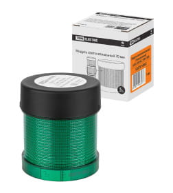 Модуль светосигнальный 70 мм зеленый (LED 230В AC) IP54 TDM SQ0737-0002