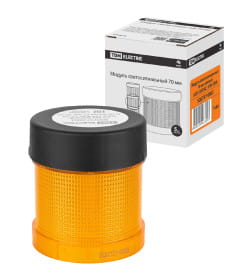 Модуль светосигнальный 70 мм желтый (LED 230В AC) IP54 TDM SQ0737-0003