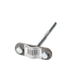 Держатель фасадный для прута Ø6-10 мм 200 мм, дюбель, стальной зажим, термодиффузия TDM SQ2402-3114