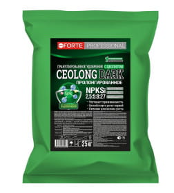 Удобрение гранулированное Bona Forte Professional CEOLONG DARK, 25 кг