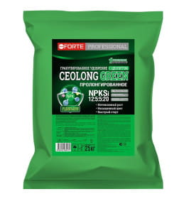 Удобрение гранулированное Bona Forte Professional CEOLONG GREEN, 25 кг