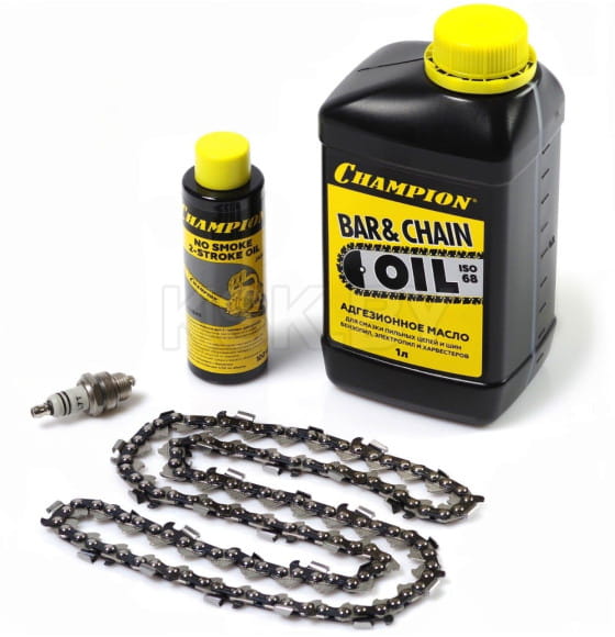 Бензопила цепная Champion A246-15 + подарочный набор (A246-15) 