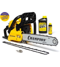 Бензопила цепная Champion A241-16 + подарочный набор
