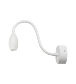 Спот на гибком основании СГС-02, 3 Вт, COB, 270 лм, 4000 К, IP20, "Эрика", с выключателем, белый, TDM SQ0358-0382