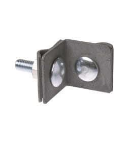 Держатель фальцевый стальной зажим 30х30 мм для прута Ø6-10 мм TDM SQ2402-3281