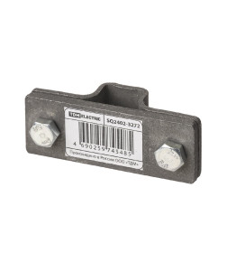 Держатель фасадный 2-х болтовый с контактной пластиной для полосы шириной 20-40 мм TDM SQ2402-3272